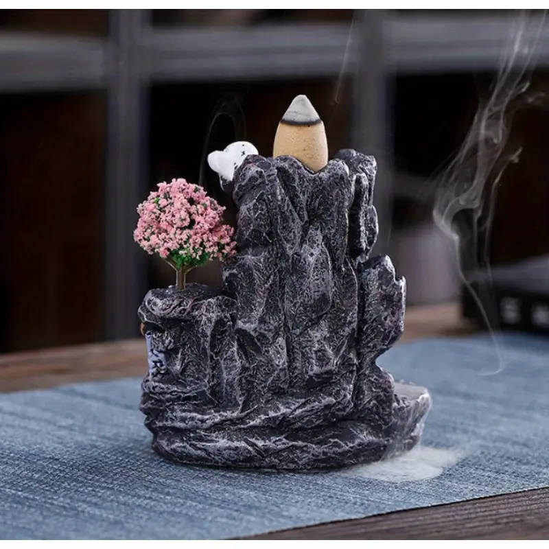 1 Piece Of Elegant Handmade Resin Incense Burner