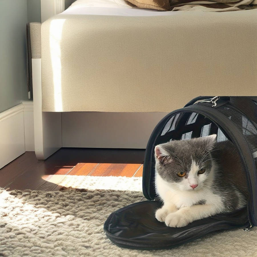 1pc Bluesize M 41.0*27.0*24.99cm Pet Bag