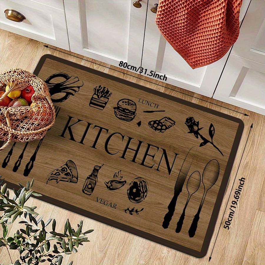 1Pc 20x31inch 50x80cm Floor Mat