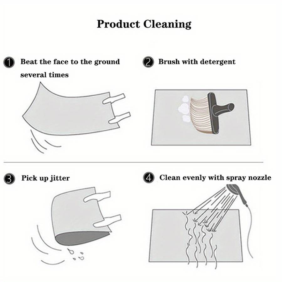 1Pc Diameter 100cm 39.37inch Floor Mat