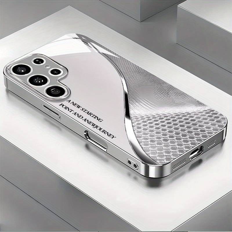 1pc  silvery  For Samsung Galaxy S25 Edge Phone Cases