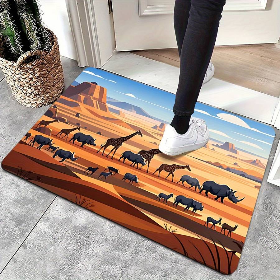 1Pc 19.69x31.50inch 50x80cm Floor Mat