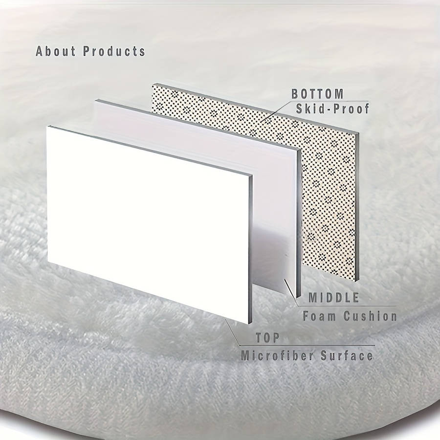 1Pc 47x68.8inch 120x175cm Floor Mat
