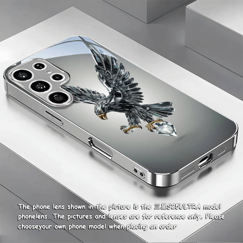 1pc  silvery  For Samsung Galaxy S25 Edge Phone Cases