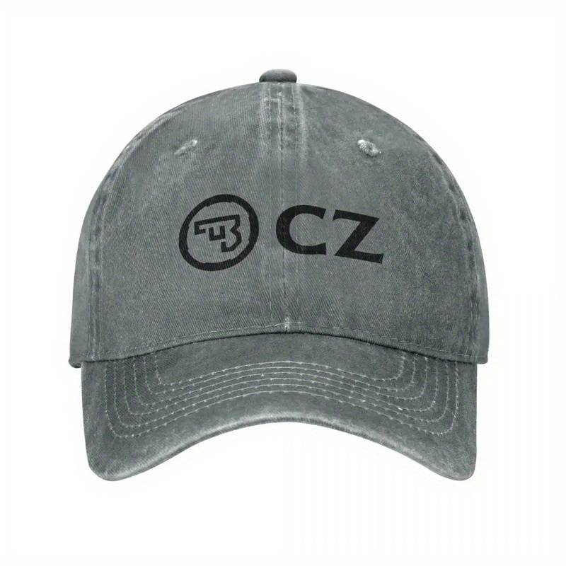 Vintage Ceska Zbrojovka Cz Firearms Baseball Cap Unstructured Cotton Hat With Adjustable Buckl