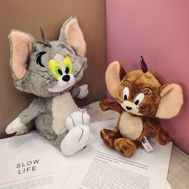 2-Piece Tom and Jerry Plush Doll Set