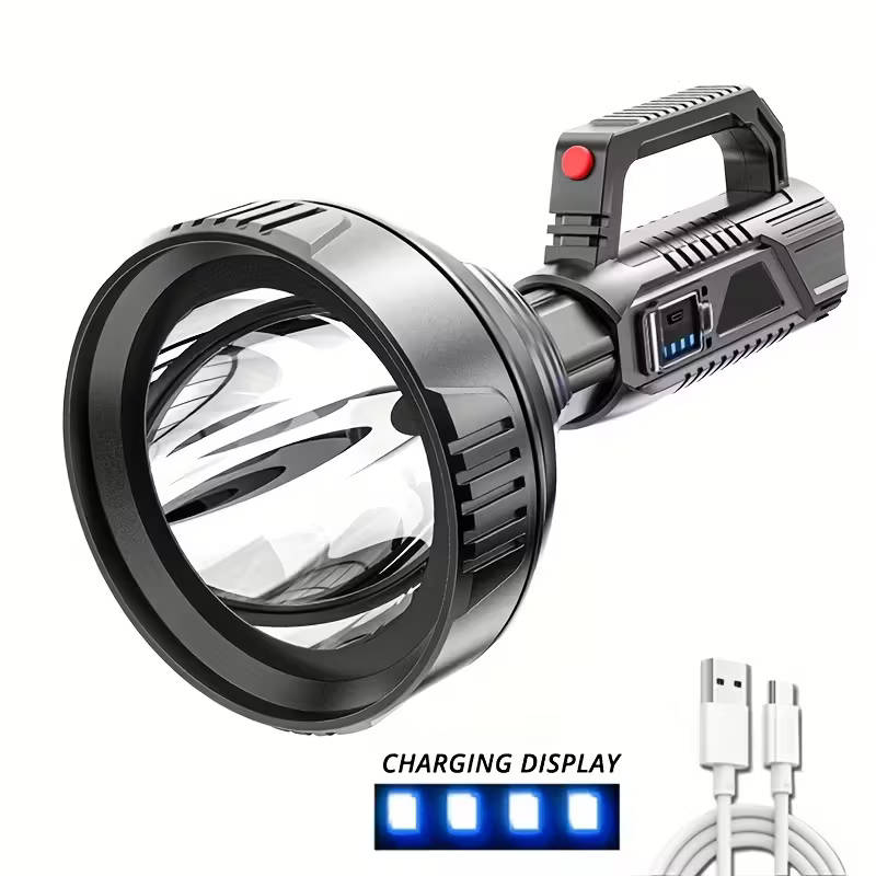 Multifunctional High Power Rechargeable LED Pistol Light