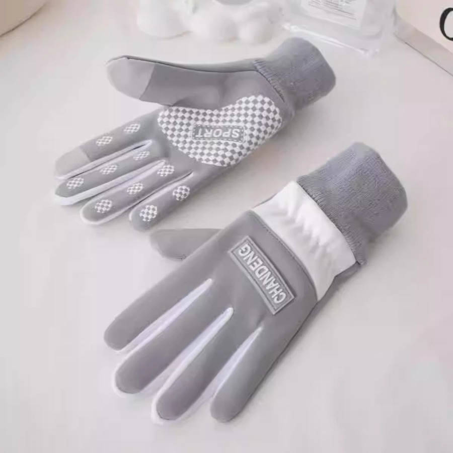 1 Pair Blue Recommended For 7 To 15 Years Old Warm Gloves