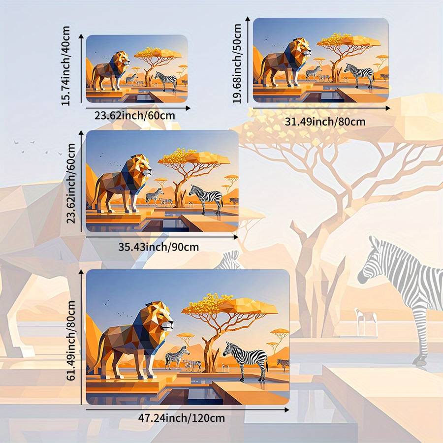 1Pc 19.69x31.50inch 50x80cm Floor Mat