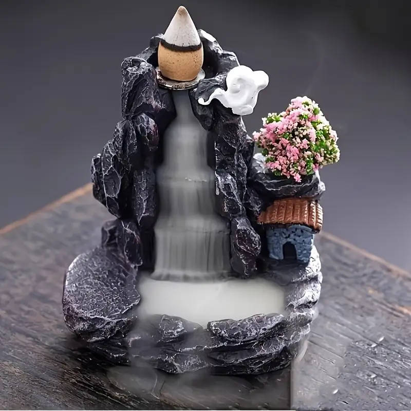 1 Piece Of Elegant Handmade Resin Incense Burner
