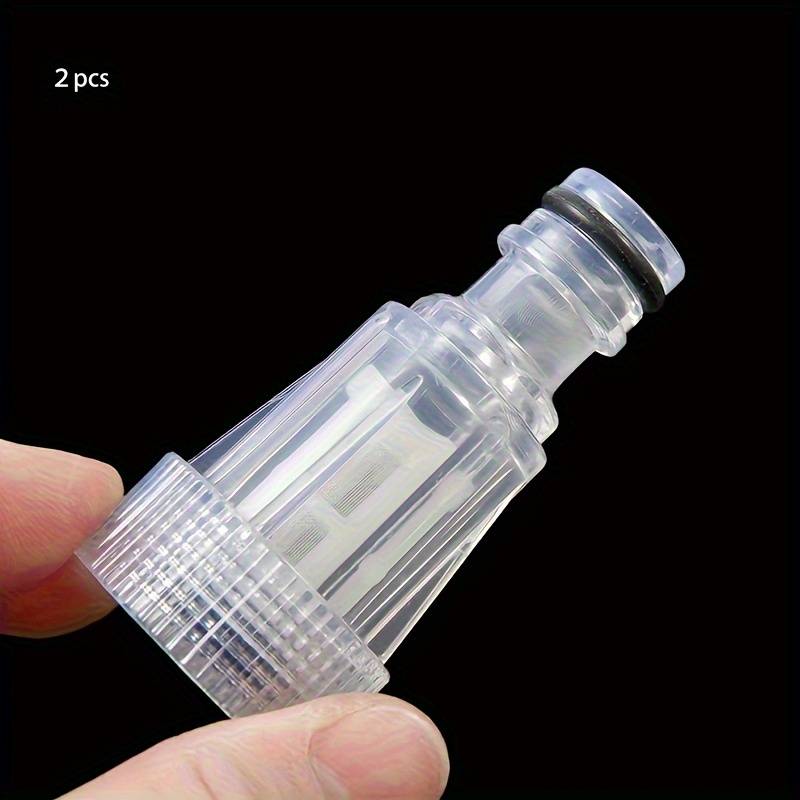 2Pcs Versatile High Pressure Plastic Water Washer Filter Nozzle