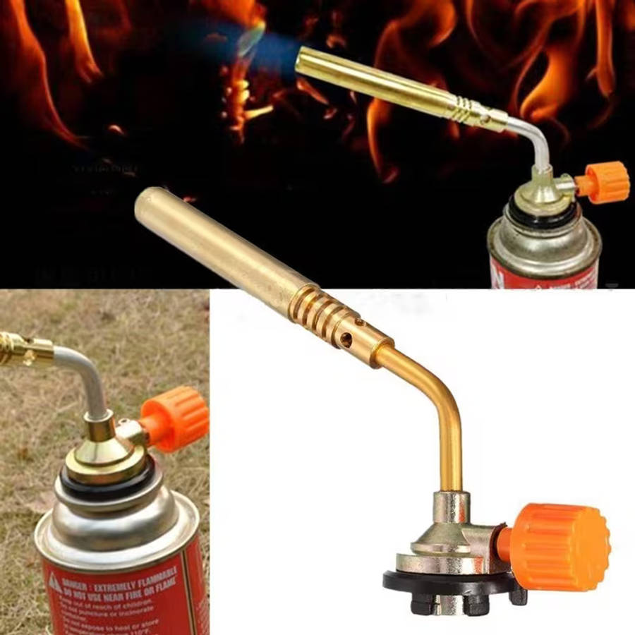 Portable Gas Torch Adjustable Durable Metal Structure