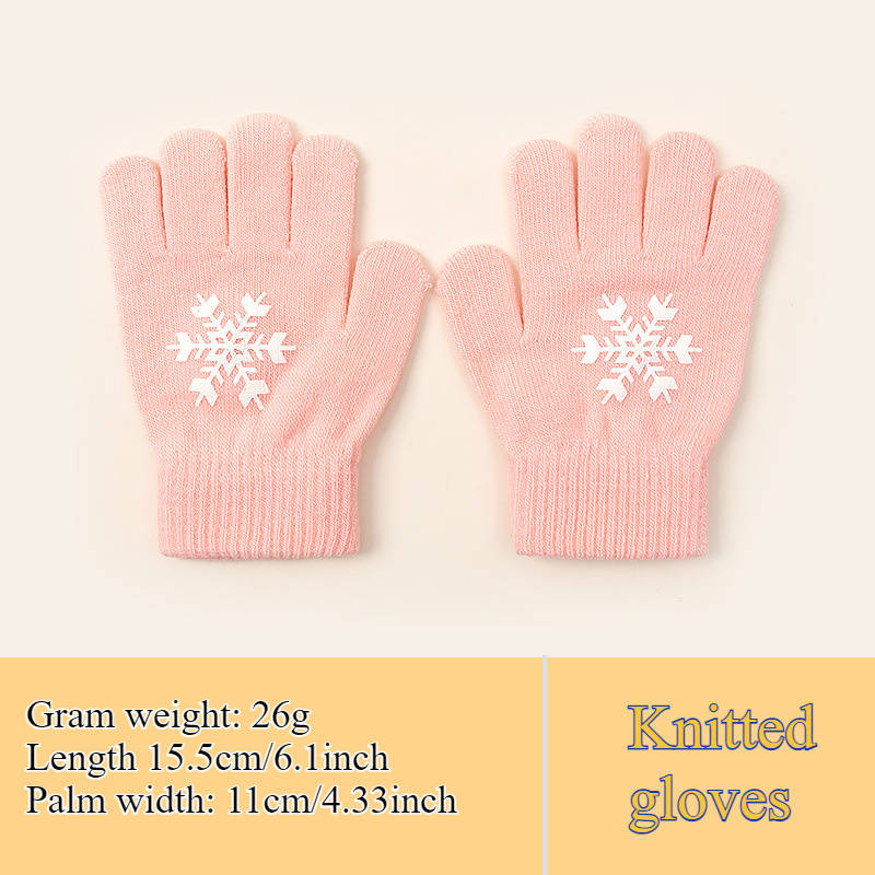 1 Pair Blue Rocket Warm Gloves