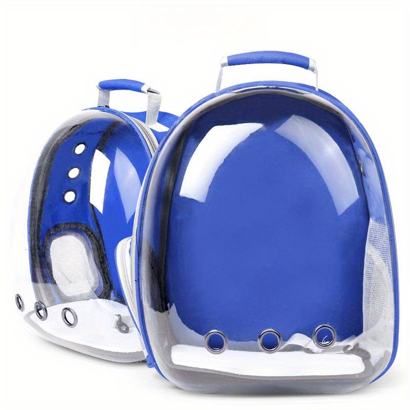 1pc Panoramic Transparent Green Pet Bag