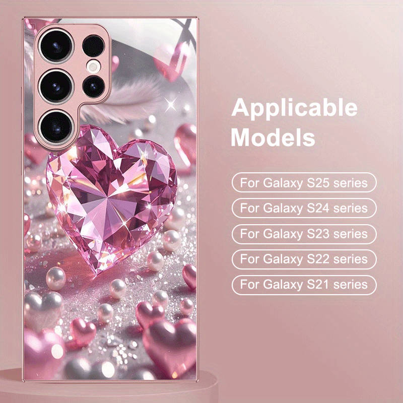 1pc Pink Color For Samsung Galaxy Note 20 Phone Cases