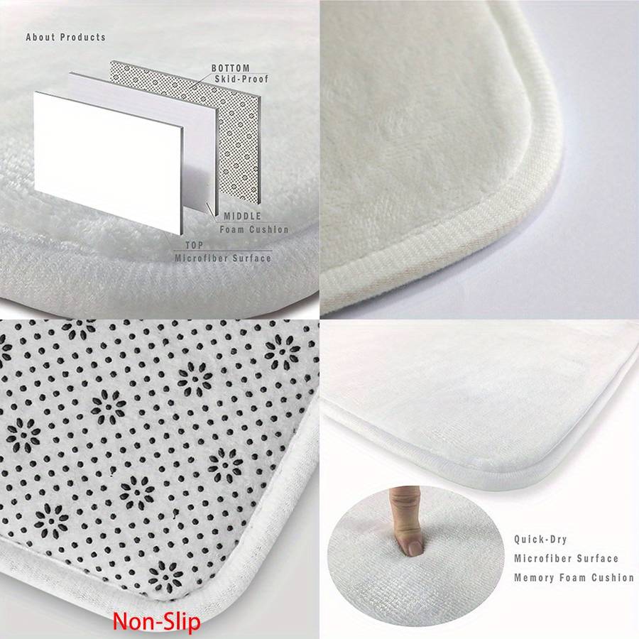 1Pc 40x60cm Floor Mat