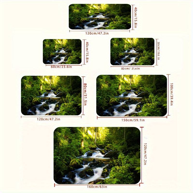 1Pc 39.37x59.06inch 100x150cm Floor Mat
