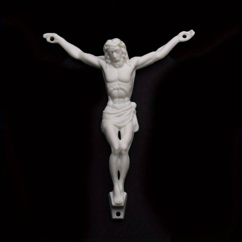 1 Piece White Jesus Theme Pendant