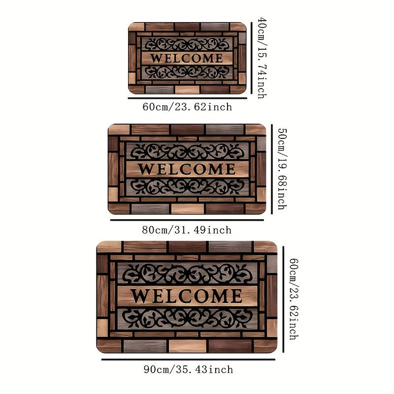 1Pc 19.68x31.49inch 50x80cm Floor Mat