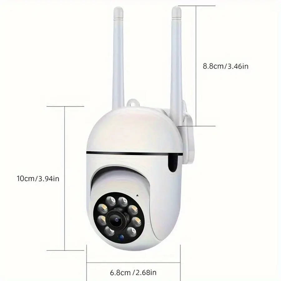 Webcam With Two-Way Audio And Alarm