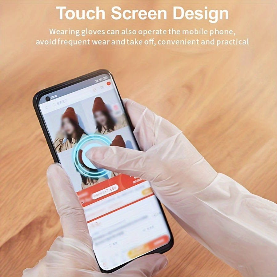 100Pcs Household Cleaning Gloves