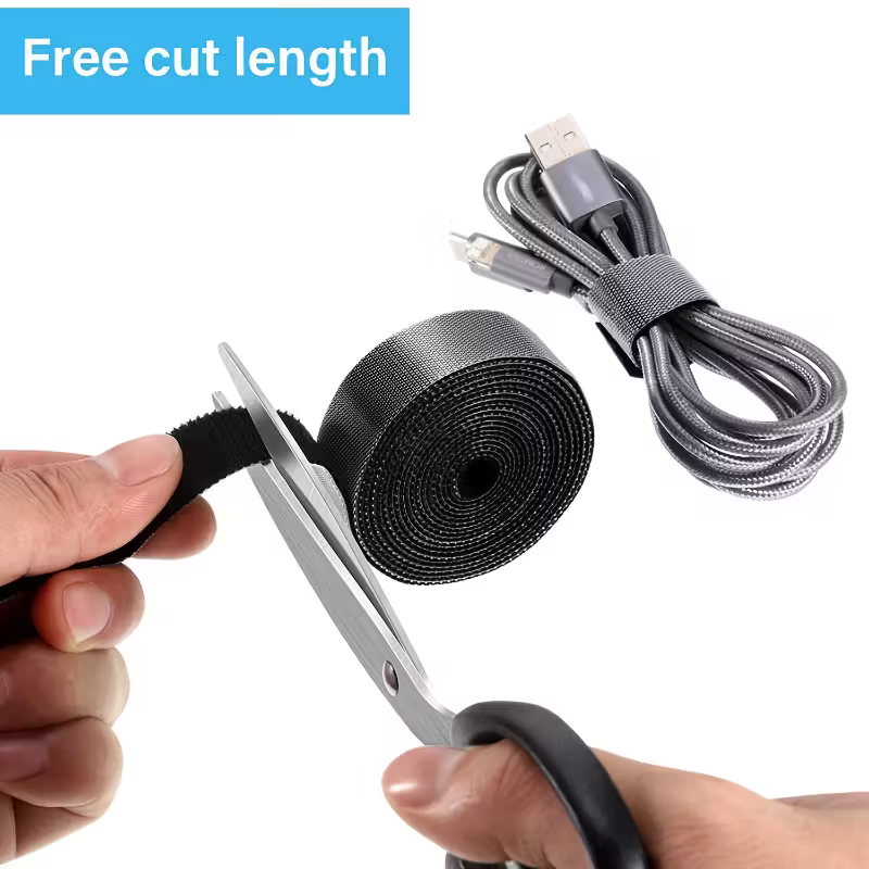 10 Foot Multi Color Reusable Hook And Loop Tape