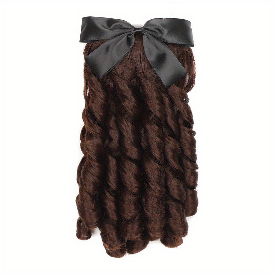 1Pc Light Brown 30.48cm Fashion Design Wig