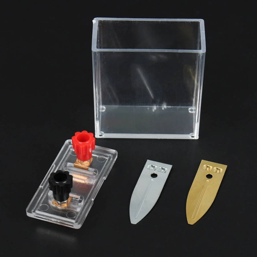 1Pc Saltwater Electrolysis Battery Experiment Box Student Principles Of Original Batteries Education