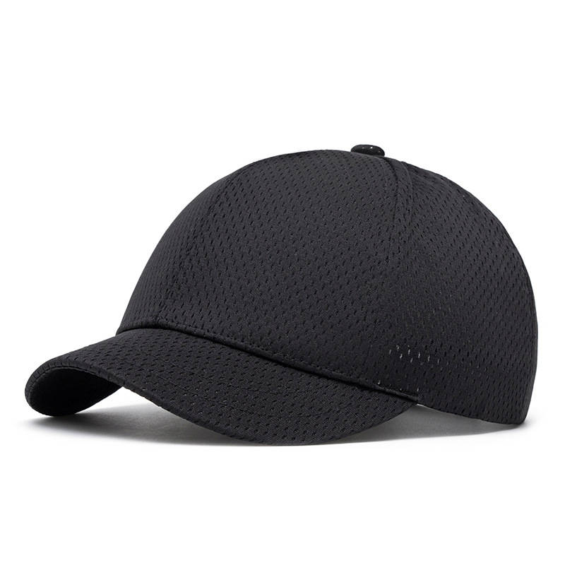 1pc Men'S Lightweight Mesh Baseball Cap Pink with B Logo Breathable Summer Hat for Outdoor Spo