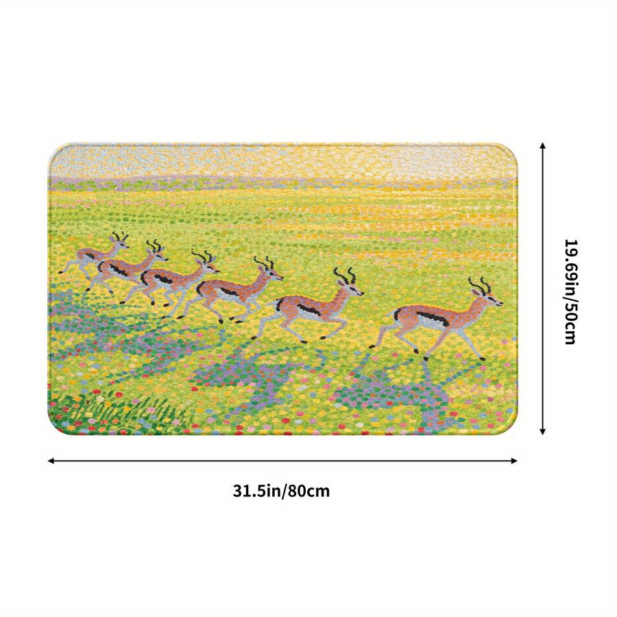 1Pc 50x80cm Floor Mat