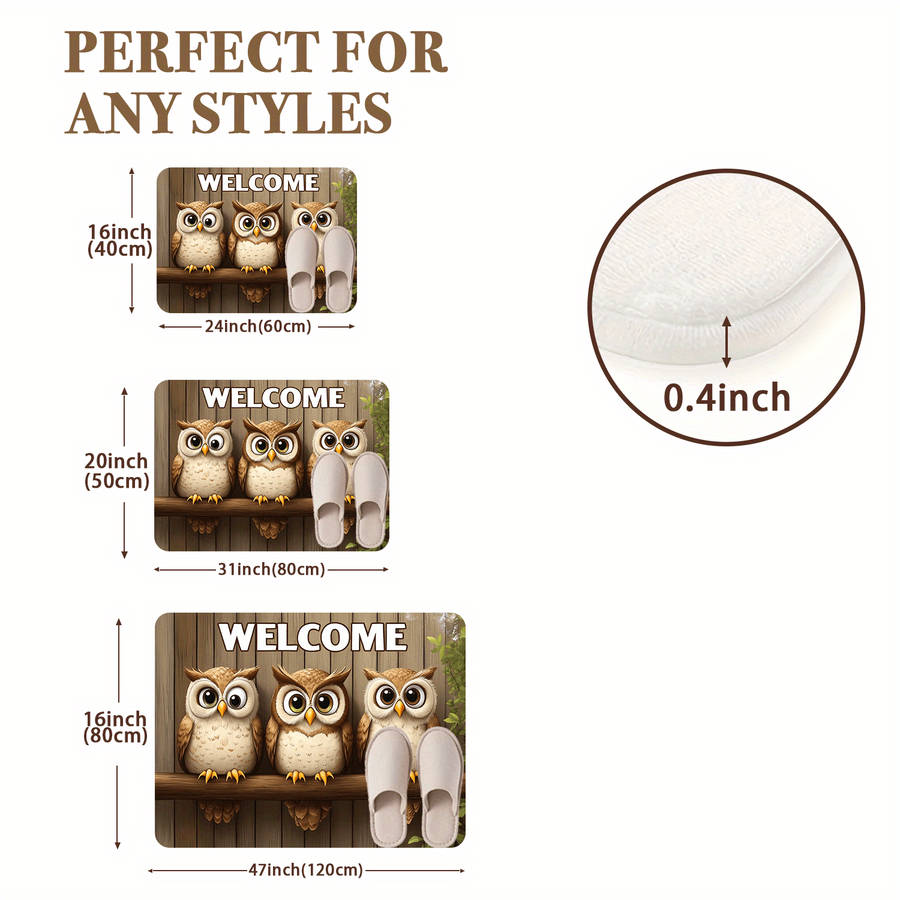 1Pc 19.68x31.49inch 50x80cm Floor Mat