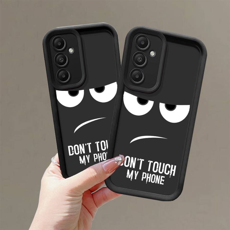1pc Black For Samsung Galaxy A73 5G Phone Cases