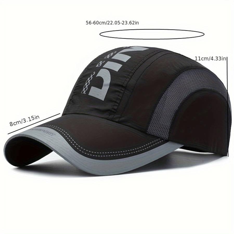 Quick-Dry Summer Cap Stylish Mesh Back