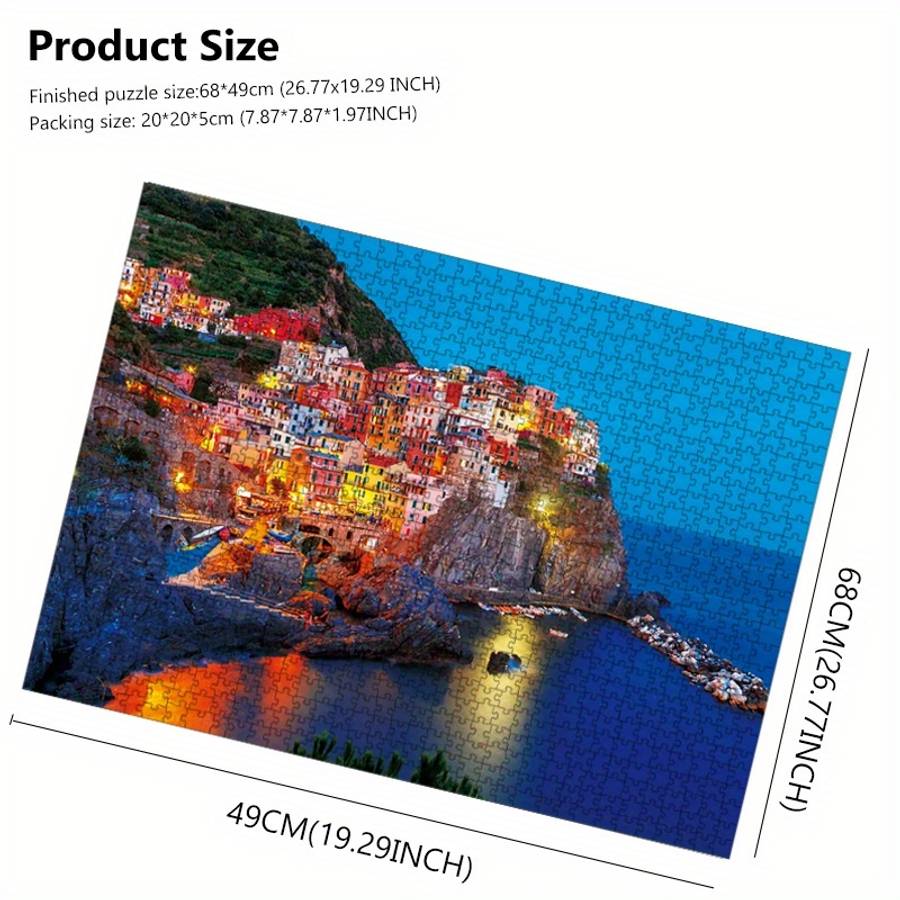 1000 Piece Paper Jigsaw Puzzle For Adults