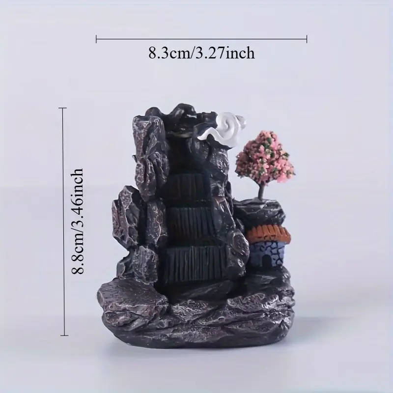 1 Piece Of Elegant Handmade Resin Incense Burner
