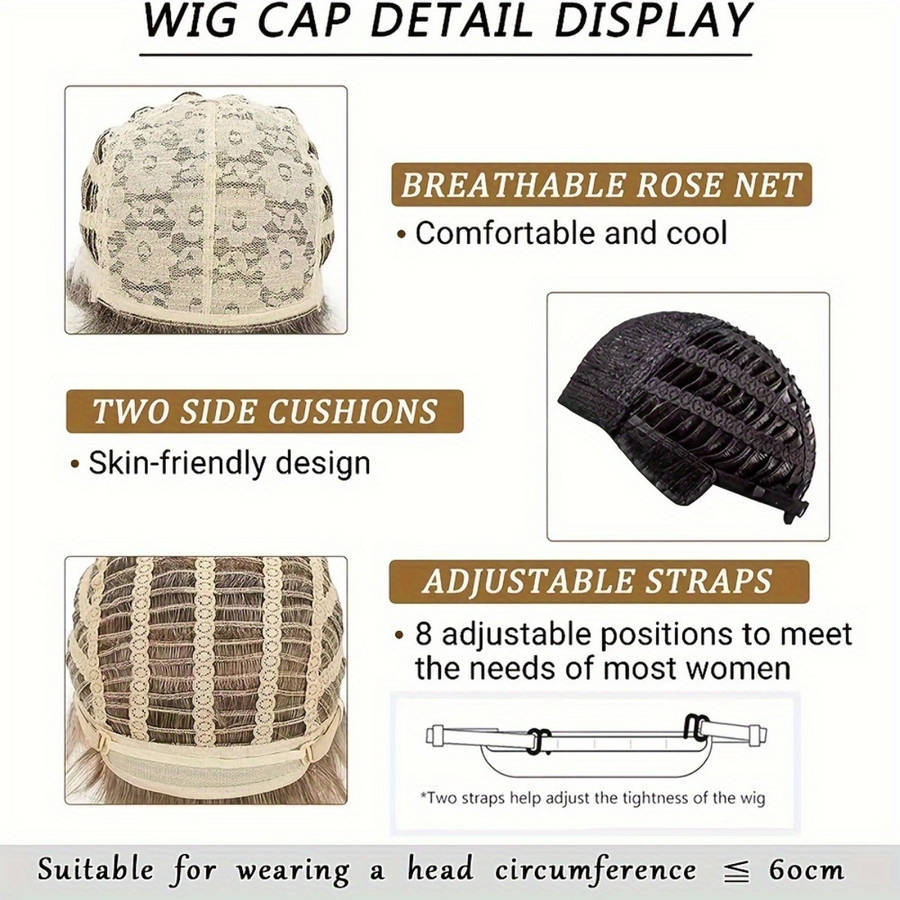 Black 40.64Cm Fashion Design Wig