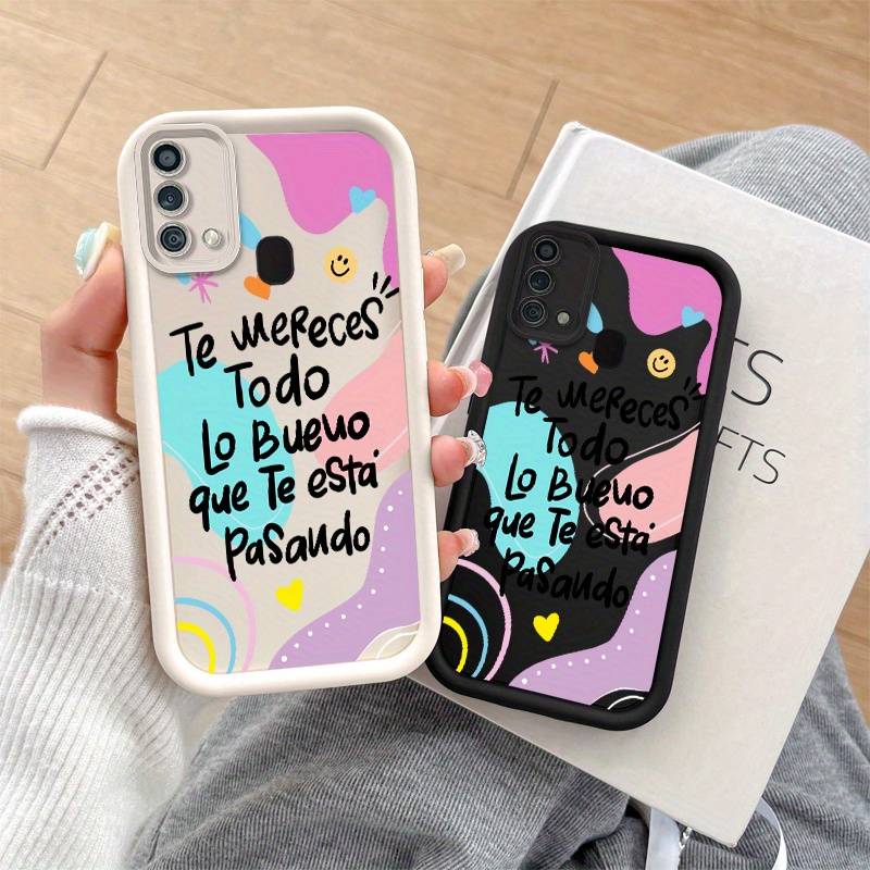 1pc Black For Samsung Galaxy F23 Phone Cases