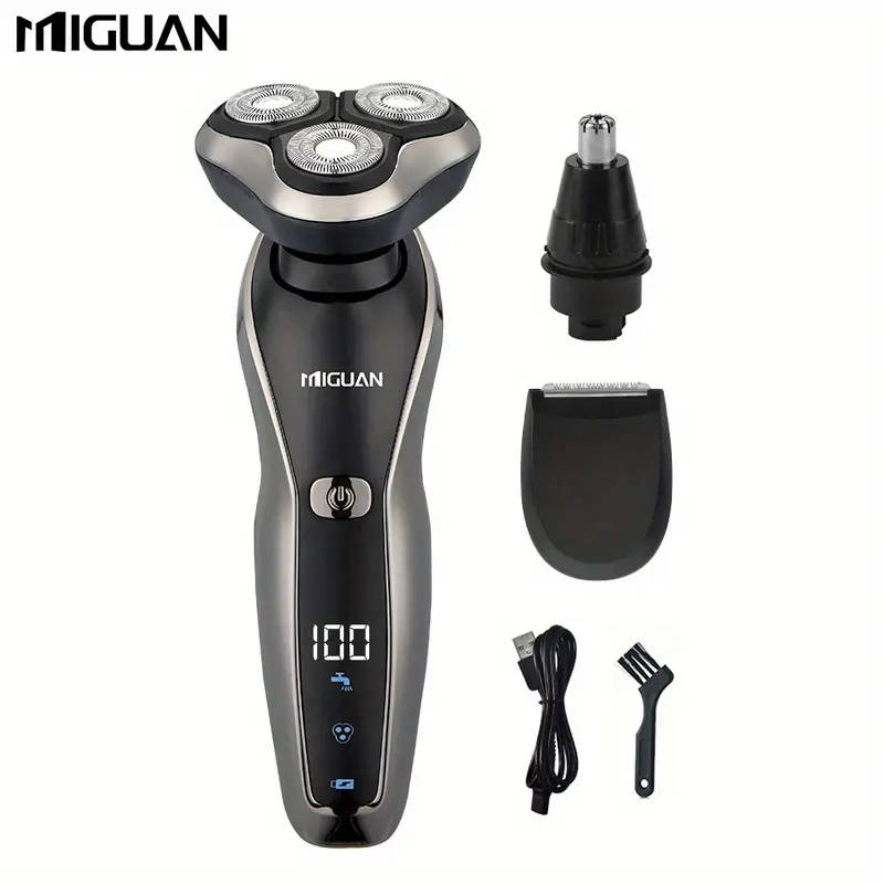 3 in 1 Men's Rechargeable Electric Shaver