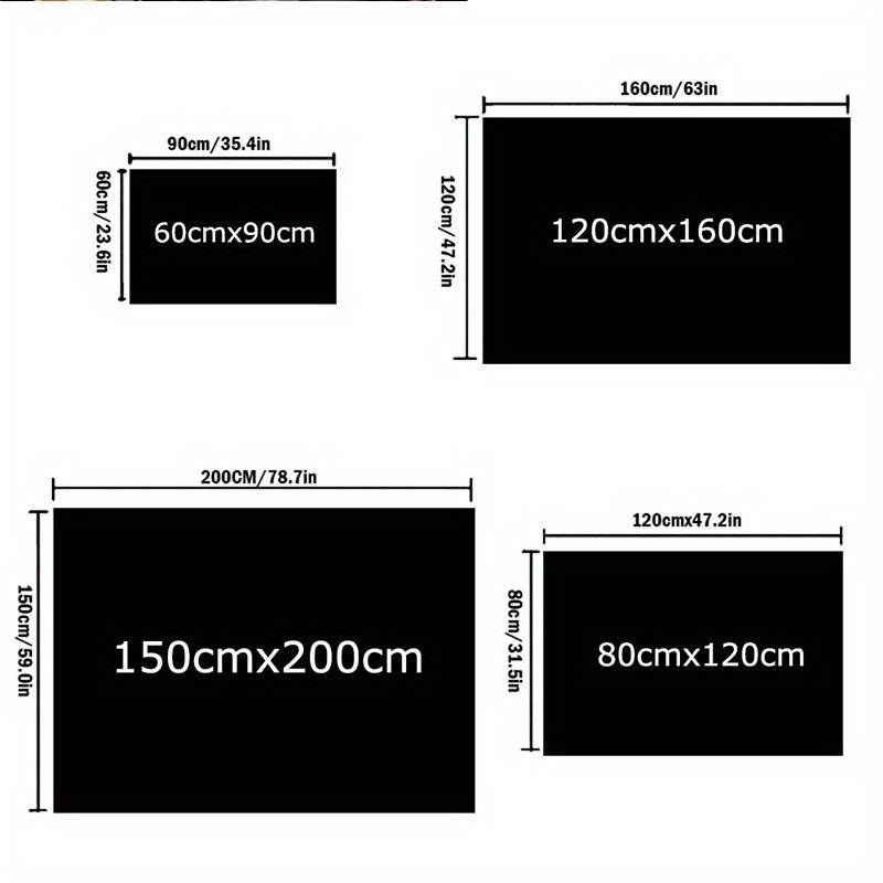 1Pc 150x200cm Floor Mat
