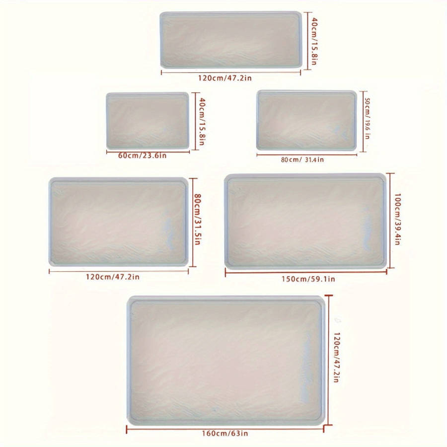 1Pc 19.69x31.49inch 50x80cm Floor Mat