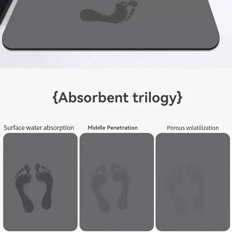 Luxury Non-Slip Diatom Mud Mat 50*80cm