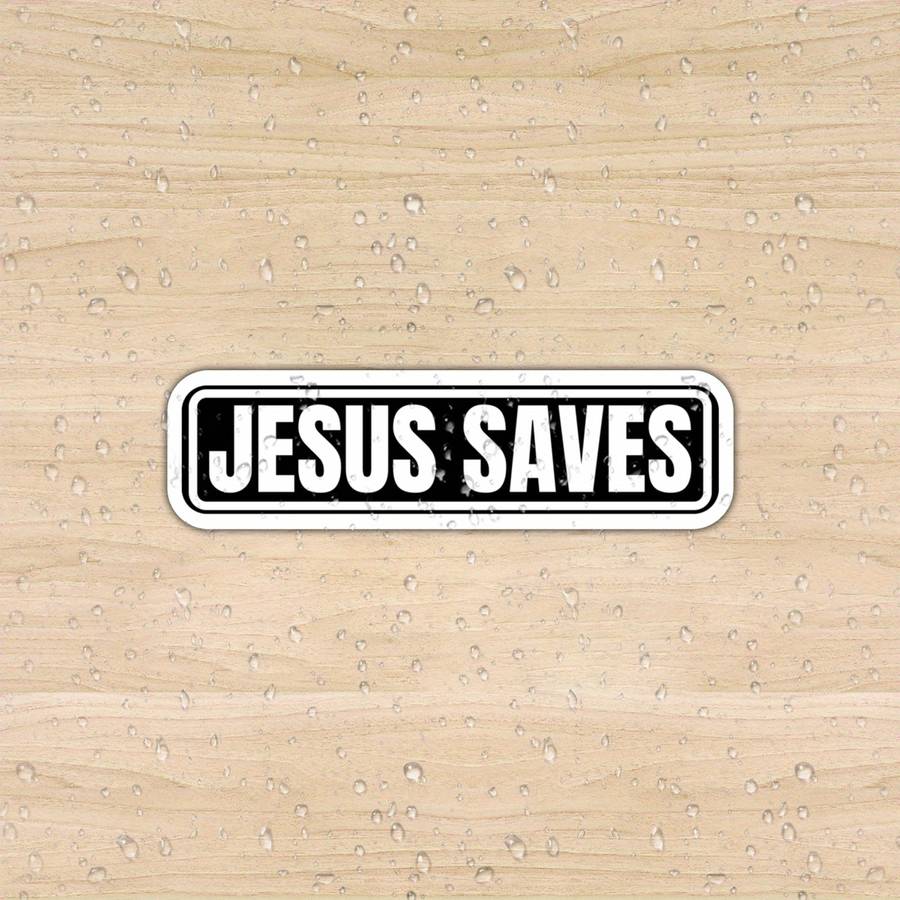 1pc Jesus Christian Themed Stickers