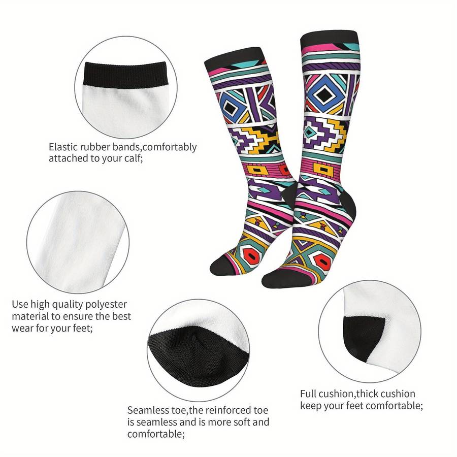 1 Pair Multicolor One Size Socks