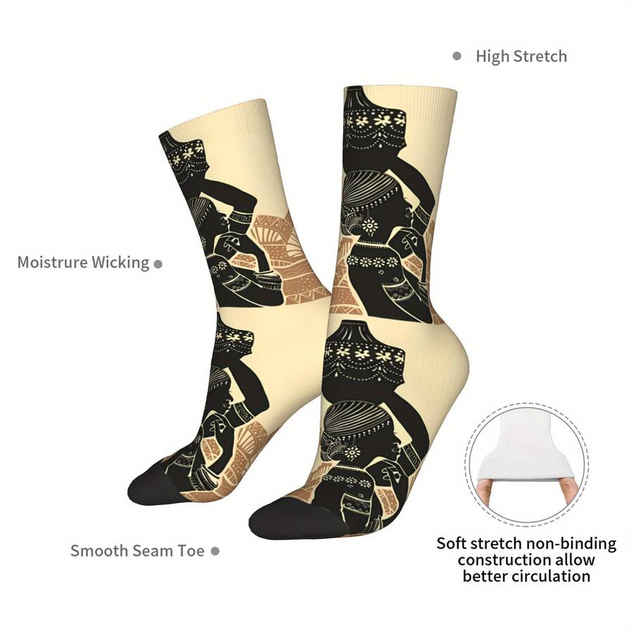 1 Pair Multicolor One Size Socks