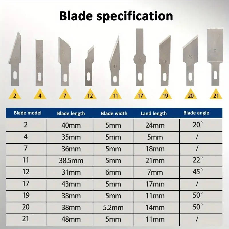 13pcs carving knife set