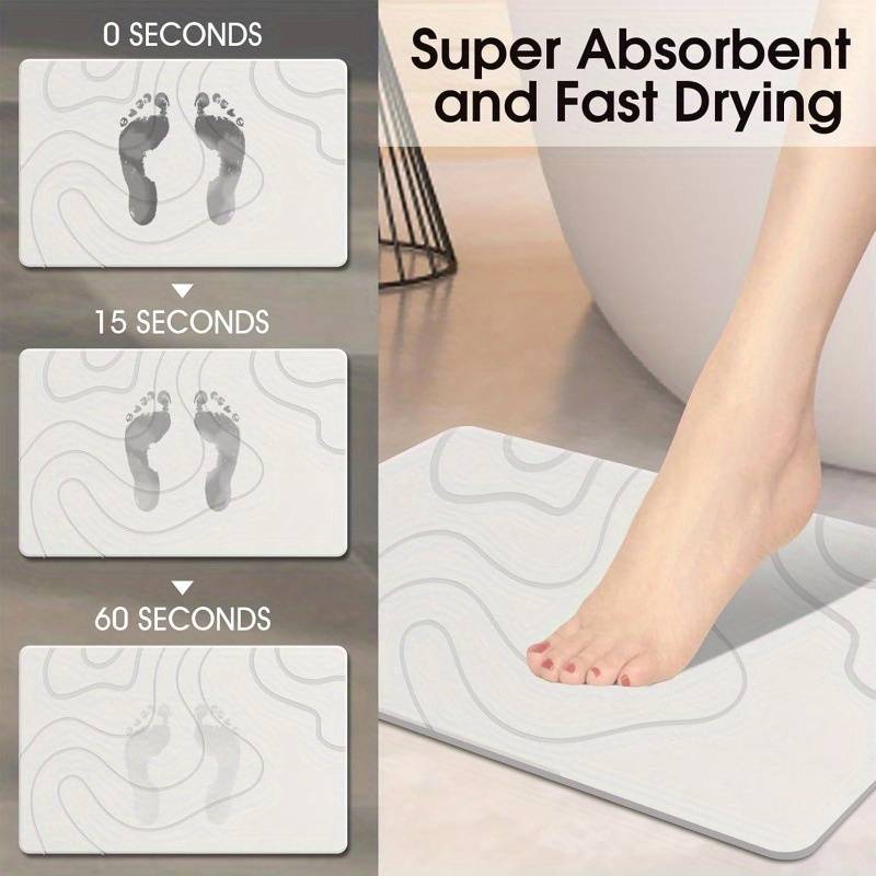 1Pc White Floor Mat