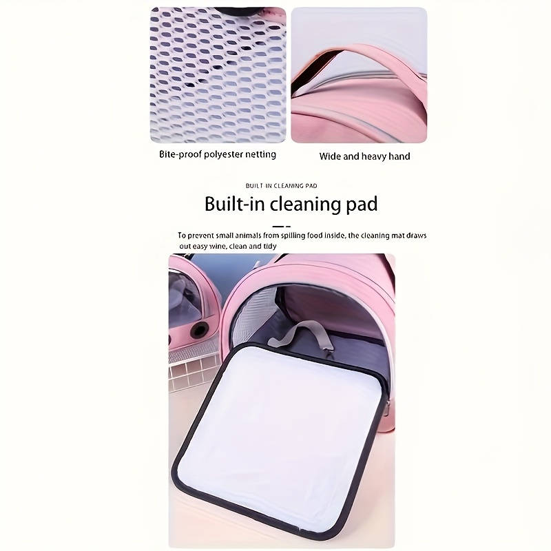 1pc Bluesize L Pet Bag