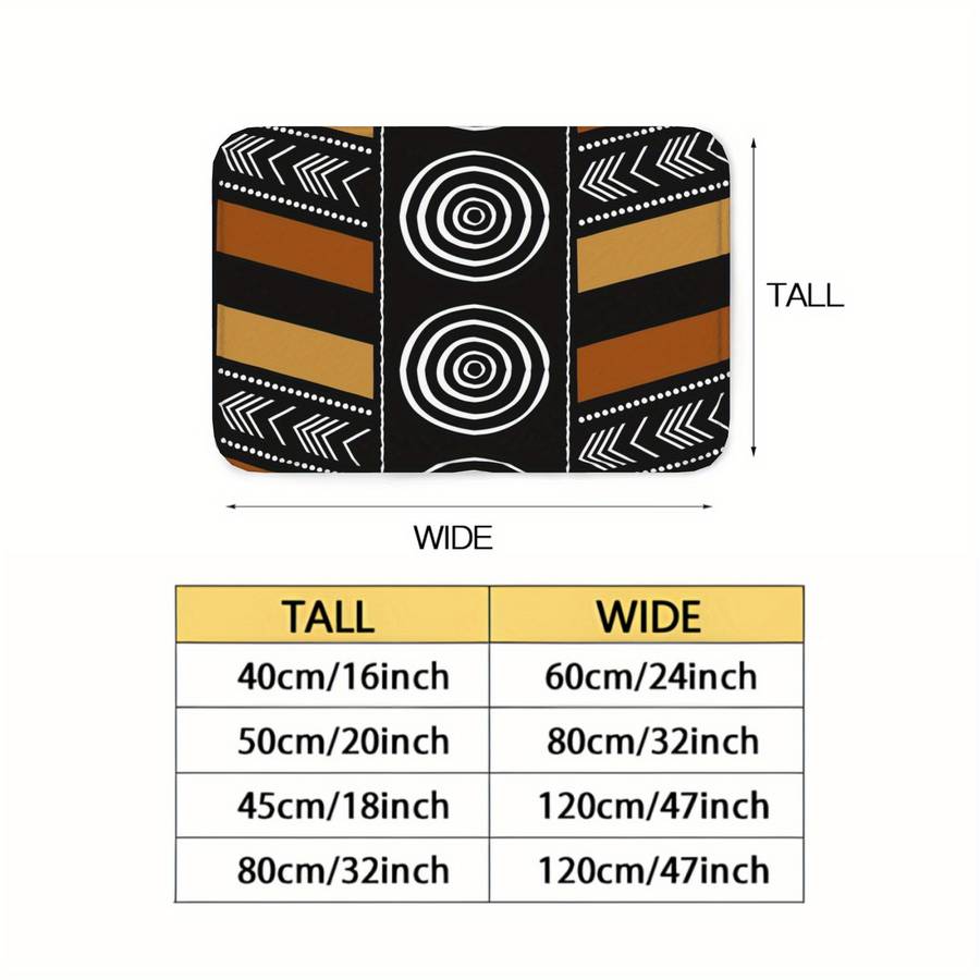 1Pc MultiColor 40x60cm Floor Mat