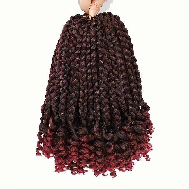 1Pc Black 25.4cm Fashion Design Wig