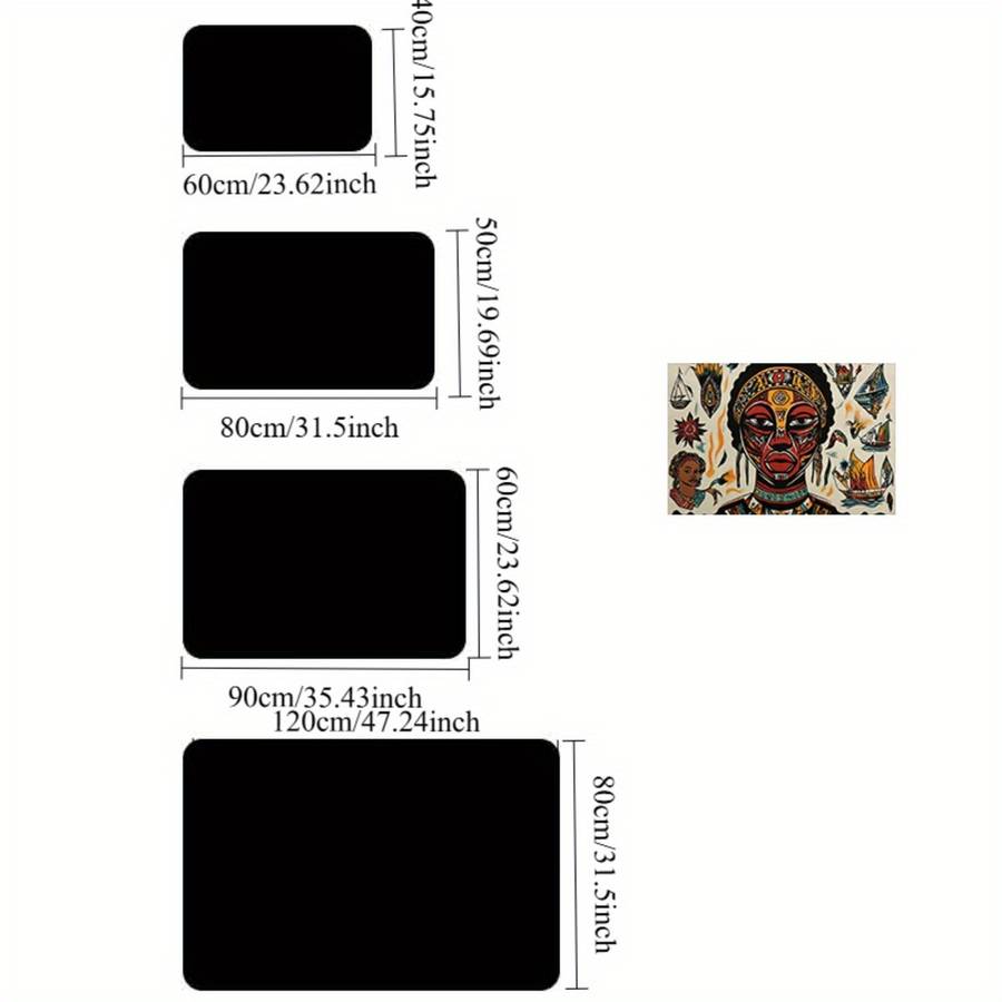 1Pc 60x90cm Floor Mat